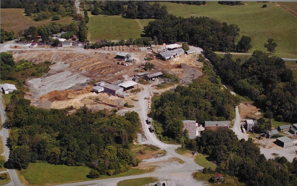 White County Lumber Aerial Photo